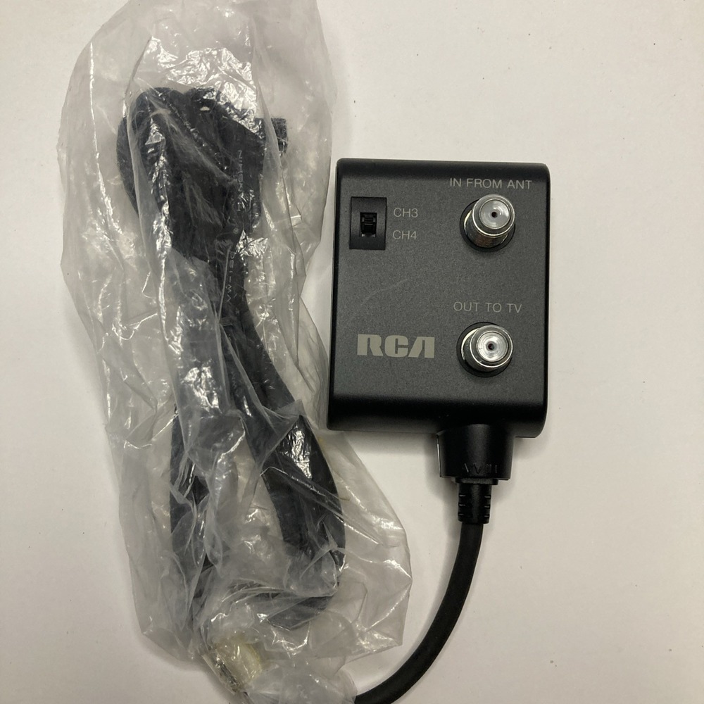 RCA CRF030 Camcorder RF Adapter Converter Box Tested Working Vintage OEM